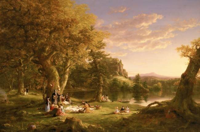 Le pique-nique Thomas Cole