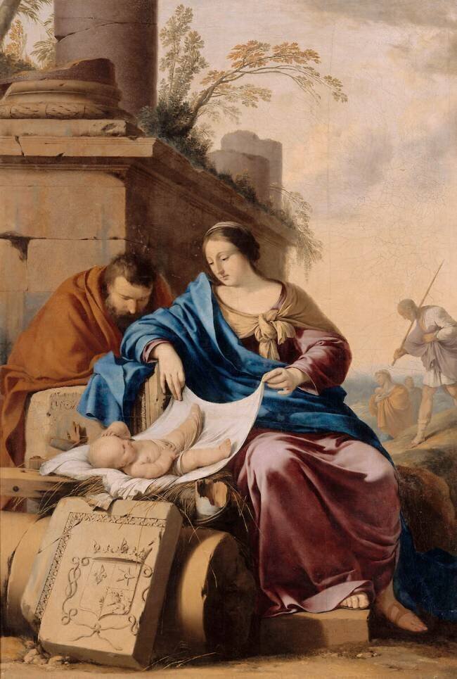 Le Repos de la Sainte Famille Laurent de La Hyre