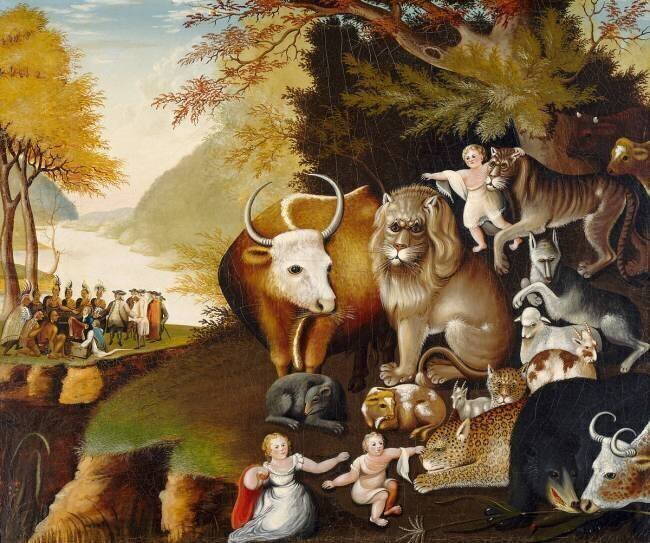 Le royaume pacifique Edward Hicks