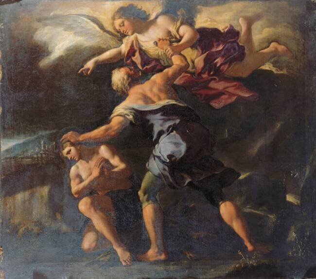 Le sacrifice d'Isaac Paolo de Matteis