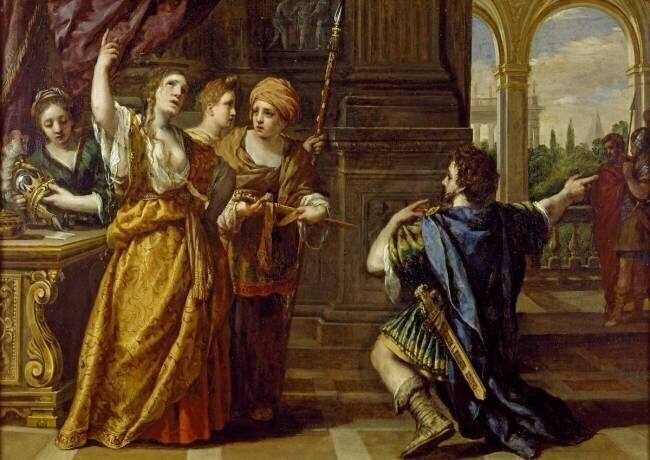 Le Serment de Semiramis Pierre de Cortone