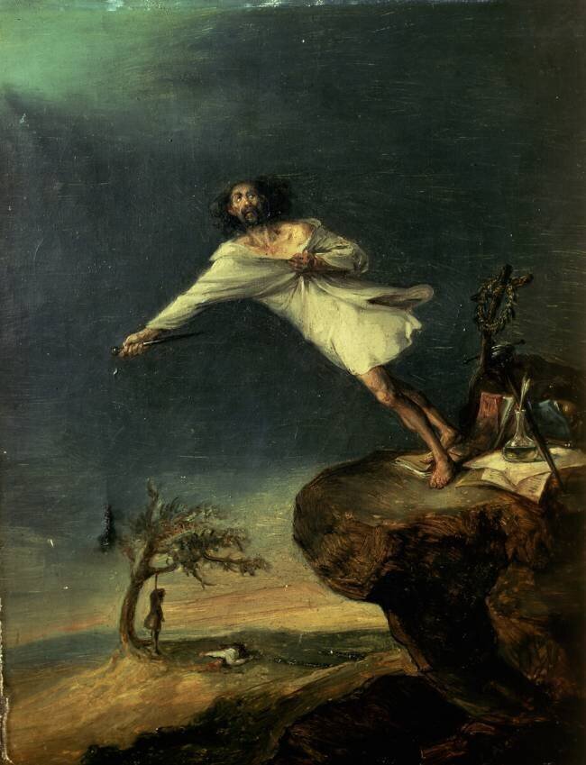 Le suicide Leonardo Alenza