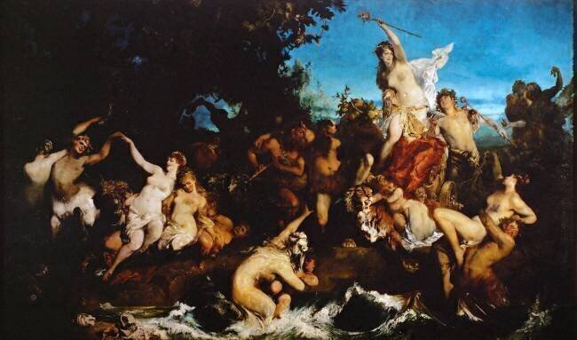 Le triomphe d'Ariane Hans Makart