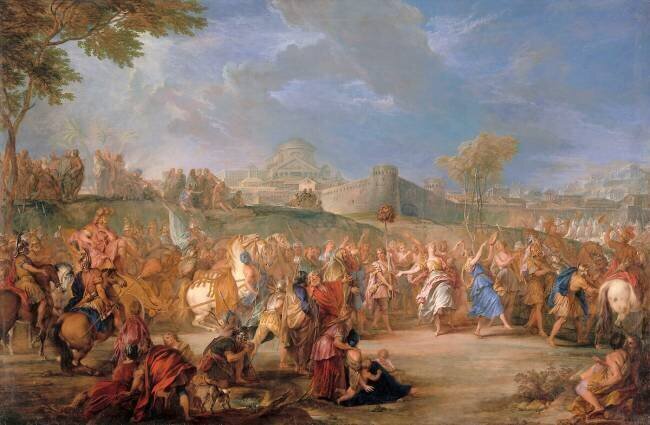 Le Triomphe de David Nicolas Bertin