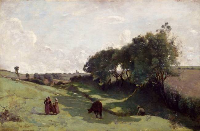 Le Vallon Jean-Baptiste Camille Corot