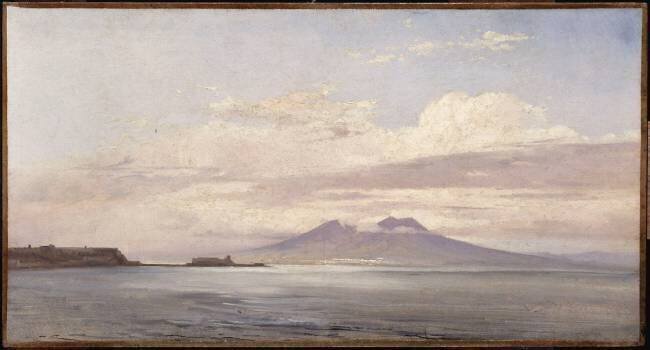 Le Vésuve et le golfe de Naples vus de la mer Pierre Henri de Valenciennes