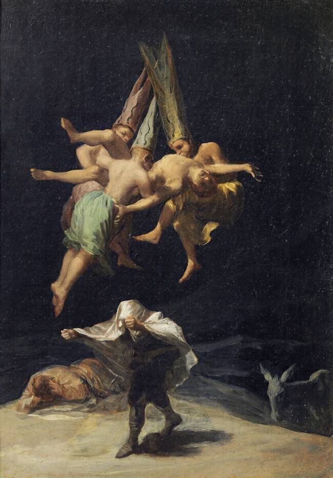 Le vol des sorcières Francisco de Goya