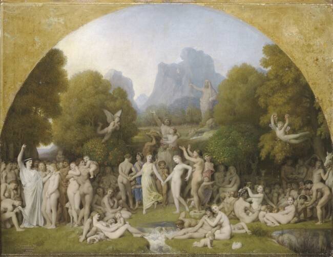 L'âge d'or Jean-Auguste-Dominique Ingres