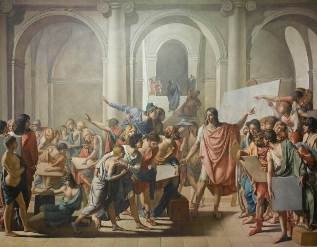 L'école d'Apelles Jean Broc