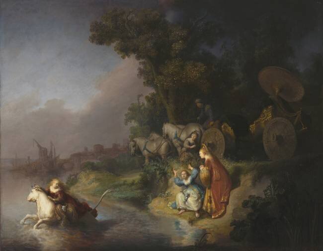 L'enlèvement d'Europa Rembrandt
