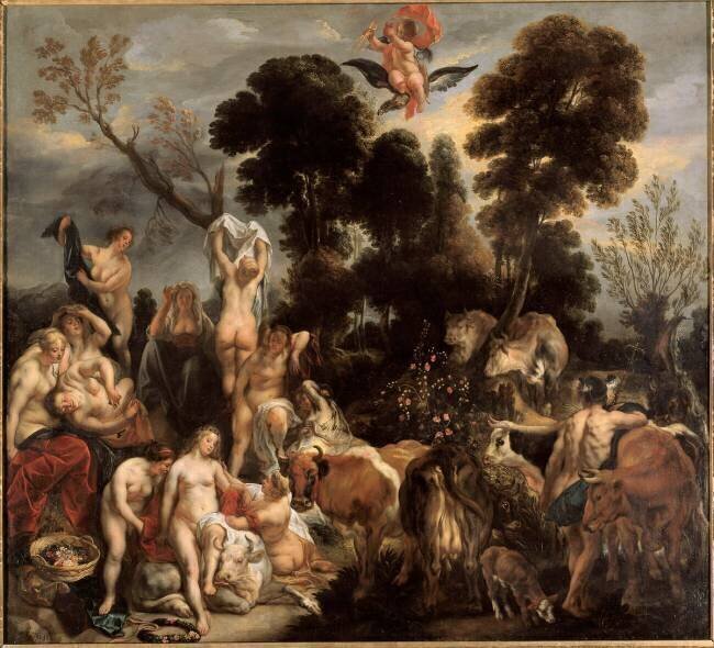L'Enlèvement d'Europe Jacob Jordaens