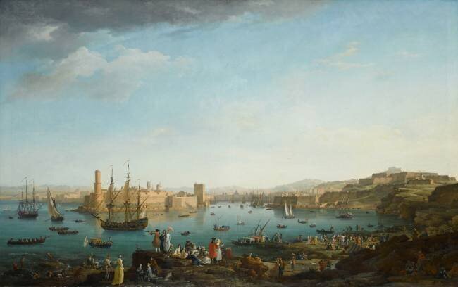 L'entrée du port de Marseille Joseph Vernet