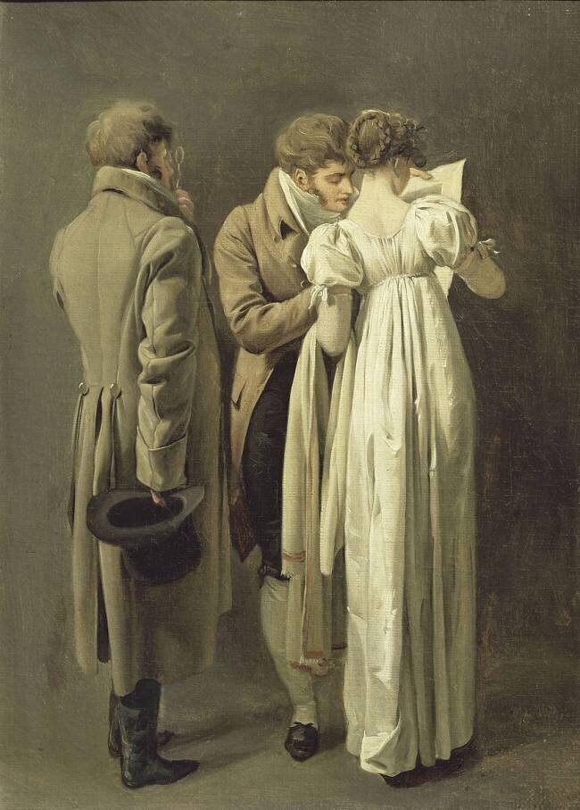Les amateurs d'estampes Louis-Léopold Boilly