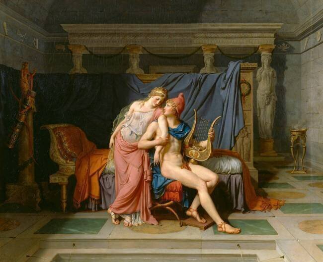 Les Amours de Pâris et Hélène Jacques-Louis David