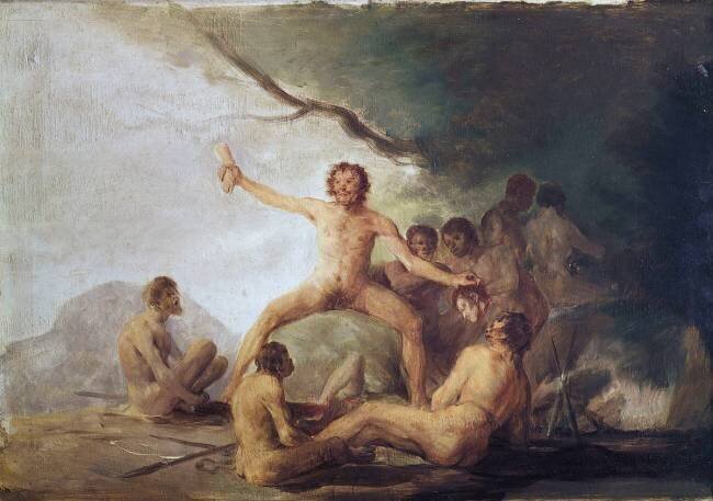 Les Cannibales Francisco de Goya