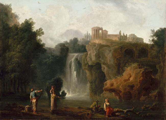 Les cascades de Tivoli Joseph Vernet