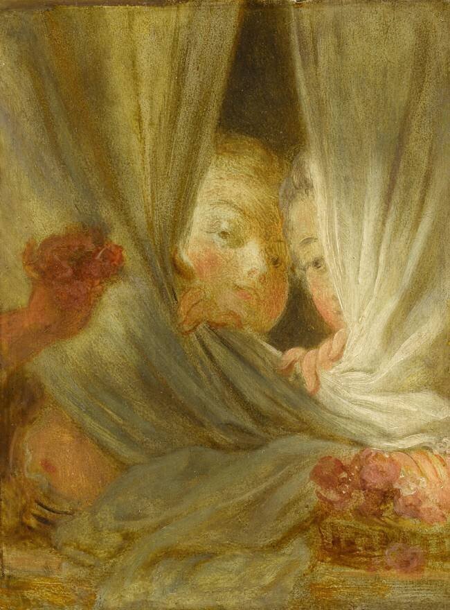 Les Curieuses Jean-Honoré Fragonard
