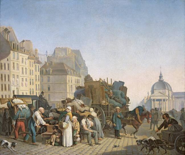 Les déménageurs Louis-Léopold Boilly