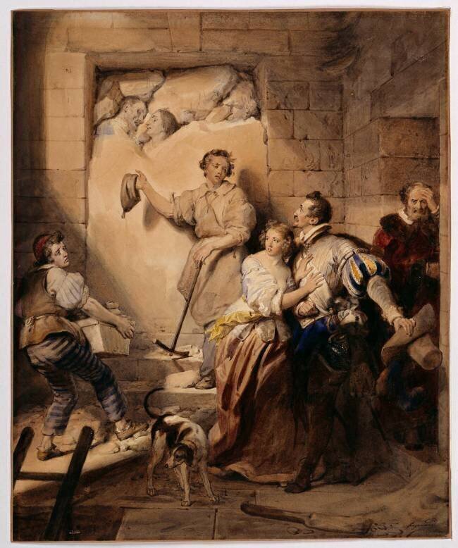 Les Emmurés Alexandre-Evariste Fragonard