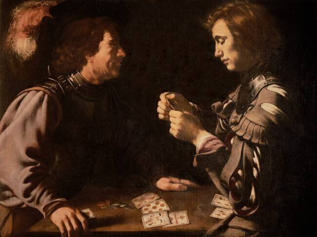 Les joueurs Le Caravage