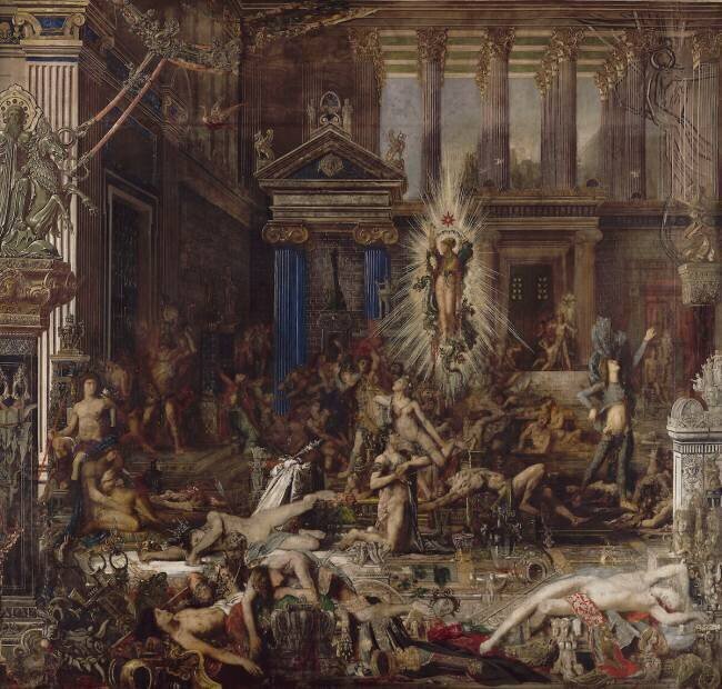 Les Prétendants Gustave Moreau