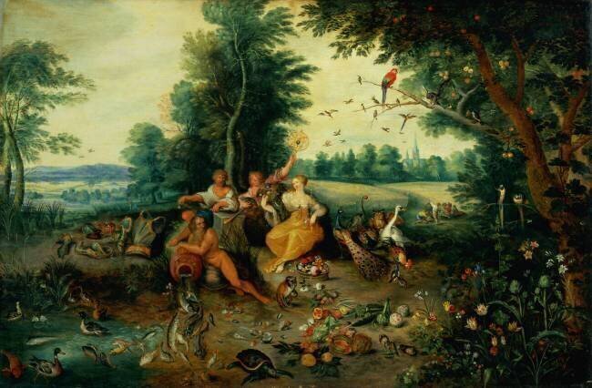 Les quatre éléments Jan Brueghel le Jeune