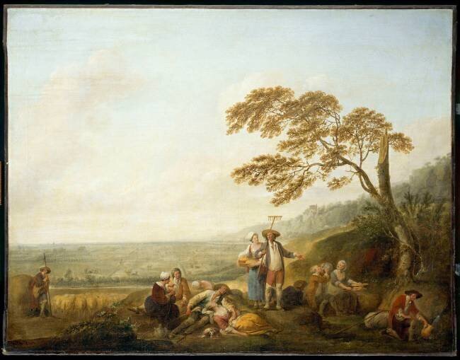 Les Quatre heures de la journée : Midi ou la Méridienne Louis-Joseph Watteau de Lille