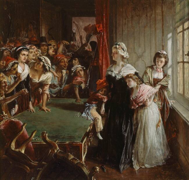 Les Tuileries, 20 juin 1792 Alfred Elmore