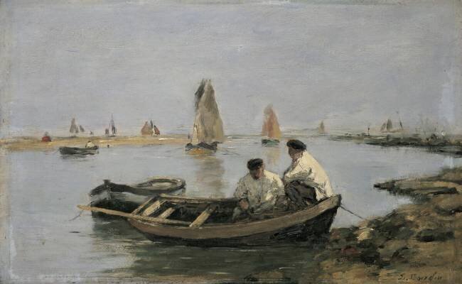 L'estuaire Eugène Boudin