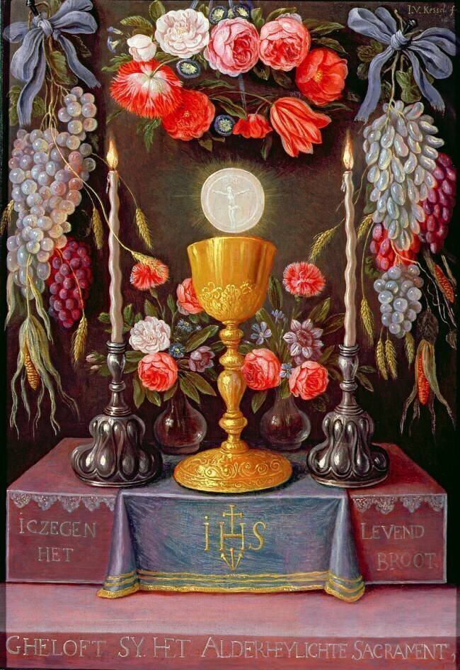 L'Eucharistie Jan van Kessel