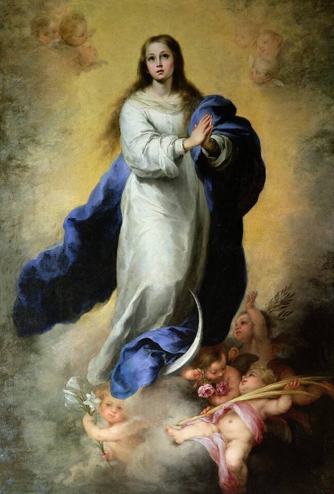 L'Immaculée Conception Bartolomé Esteban Murillo