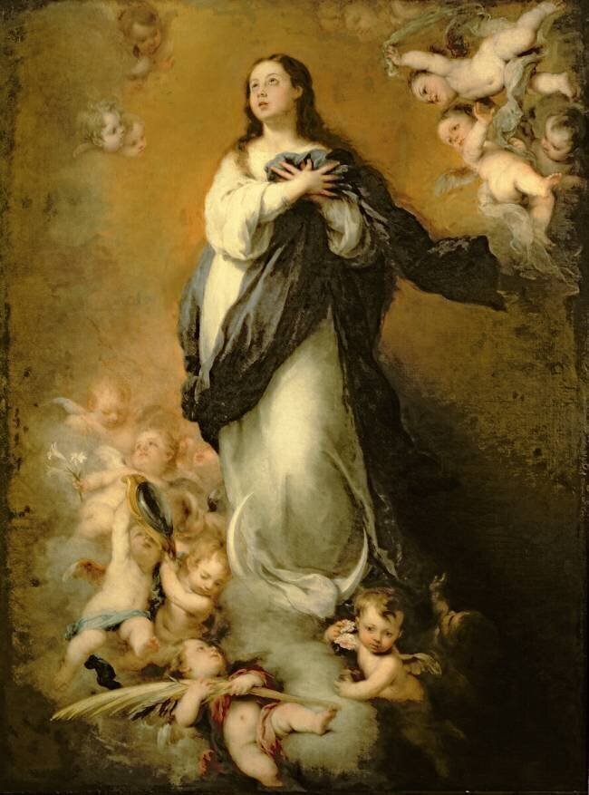L'Immaculée Conception Bartolomé Esteban Murillo