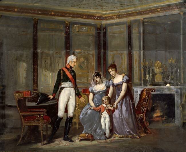 L'impératrice Joséphine présentant sa fille Hector Viger