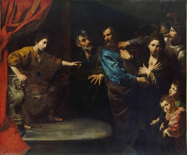 L'Innocence de Suzanne reconnue ou le Jugement de Daniel Valentin de Boulogne