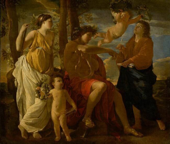 L'inspiration du poète Nicolas Poussin