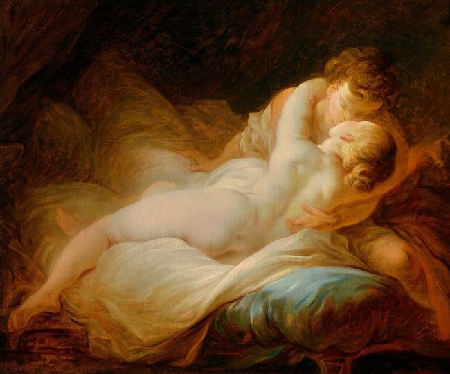 L'instant désiré Jean-Honoré Fragonard