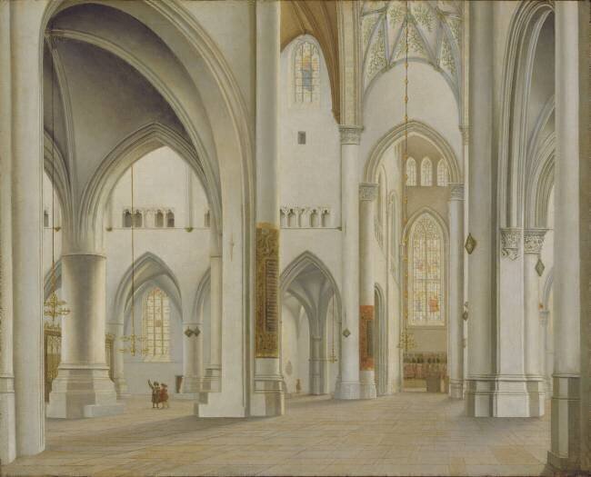 L'intérieur de Saint Bavon Pieter Jansz Saenredam