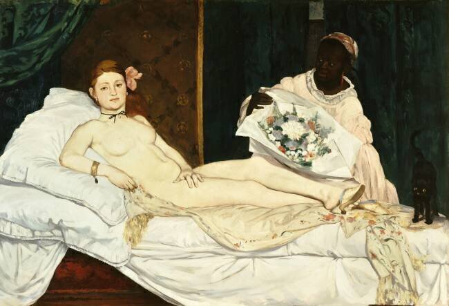 L'Olympia Edouard Manet
