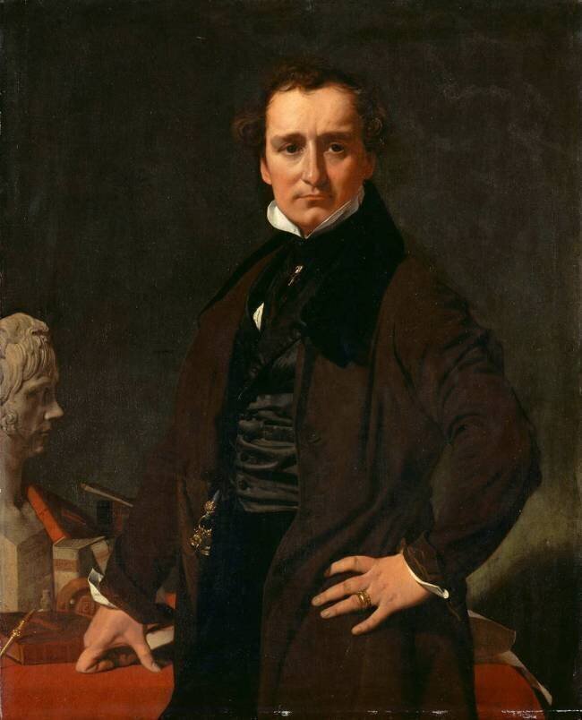 Lorenzo Bartolini, sculpteur Jean-Auguste-Dominique Ingres