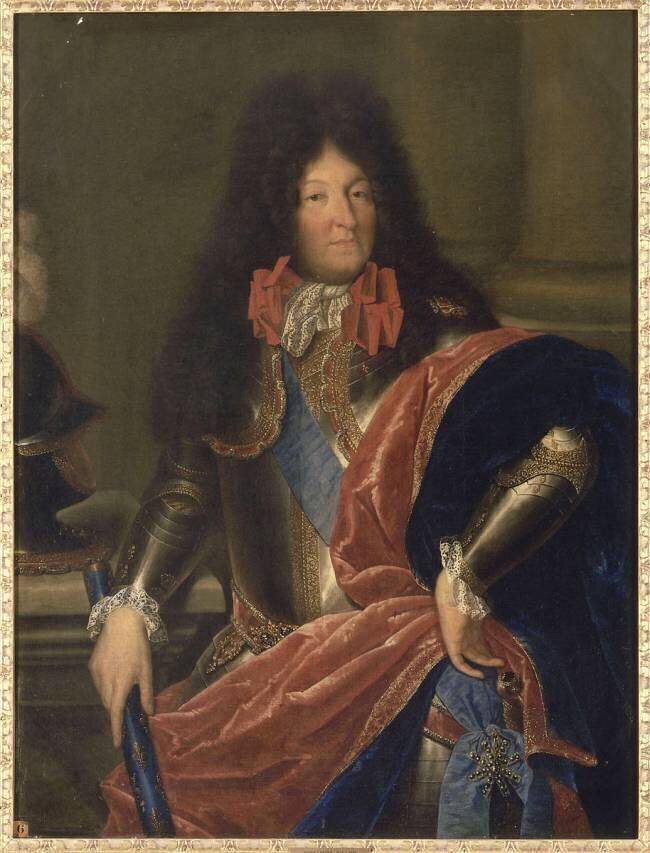Louis XIV, roi de France et de Navarre (1638-1715), vers 1680 Charles-Etienne Geuslain