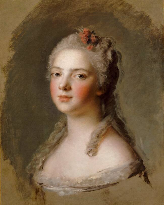 Madame Adelaïde de France, fille de Louis XV (1732-1800) Jean-Marc Nattier