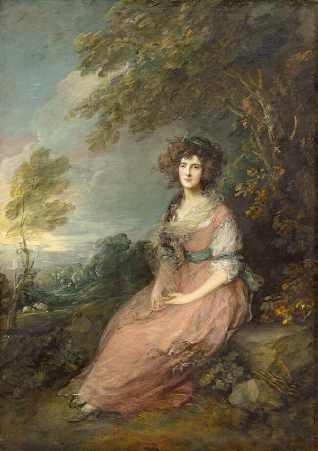 Madame Richard Brinsley Sheridan Thomas Gainsborough