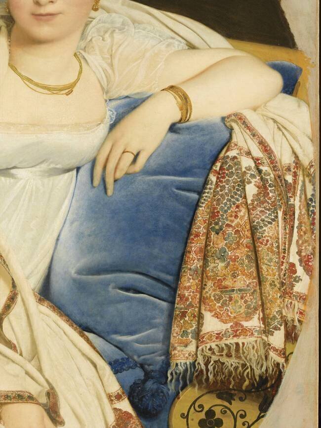 Madame Rivière Jean-Auguste-Dominique Ingres