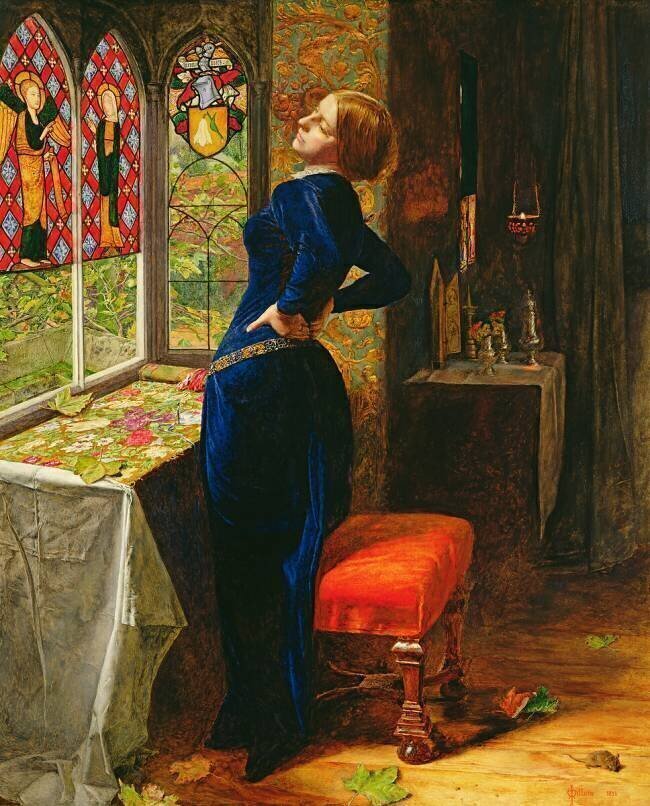 Mariana dans la Grange aux Douves John Everett Millais