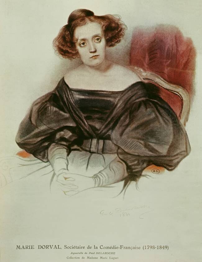Marie Dorval Paul Delaroche
