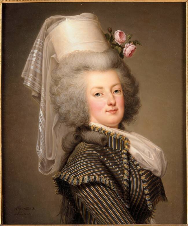 Marie-Antoinette de Lorraine-Habsbourg, reine de France, en habit d'amazone en 1788 (1755-1793) Adolf Ulrik Wertmuller