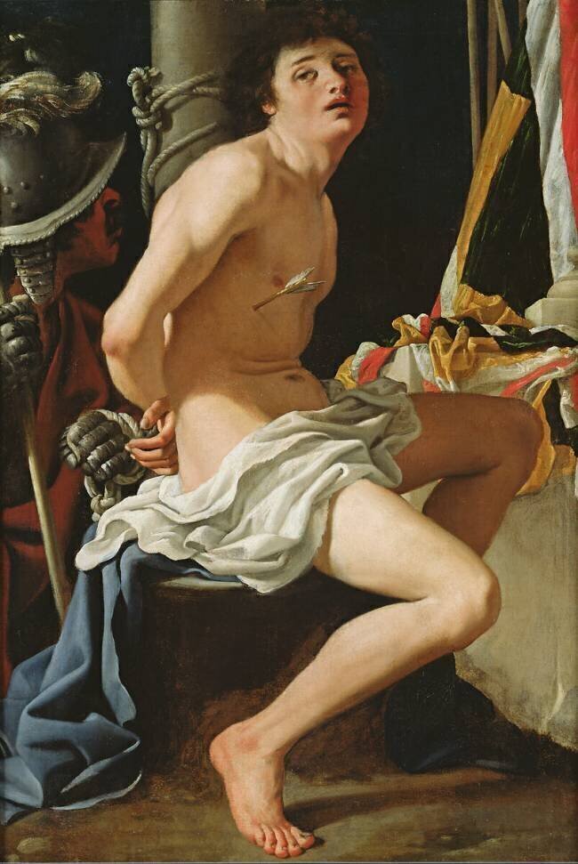 Martyre de saint Sébastien Bartolomeo Schedone