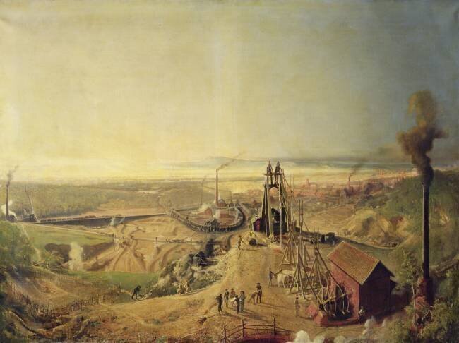 Mines de charbon et carrières d'argile à Montchanin Ignace-François Bonhommé