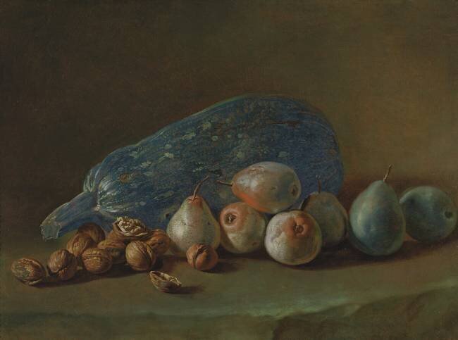 Nature morte avec des fruits et une moelle Giacomo Ceruti