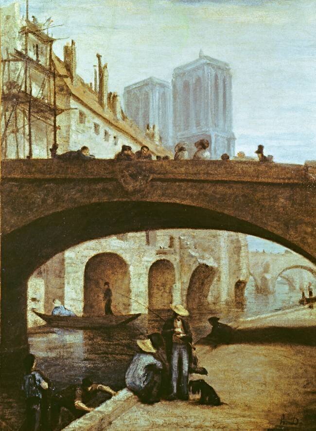 Notre-Dame de Paris Honoré Daumier
